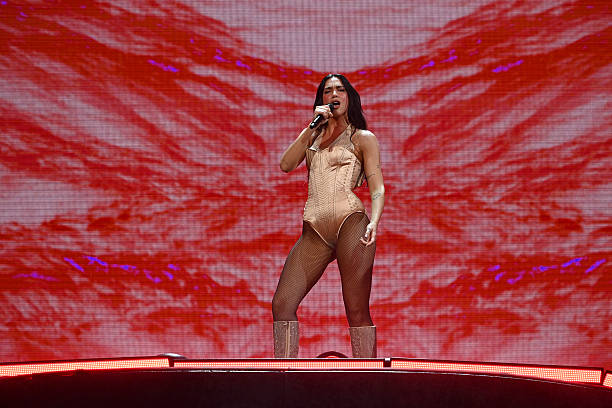 Dua Lipa Performs in her Radical Optimism Tour
