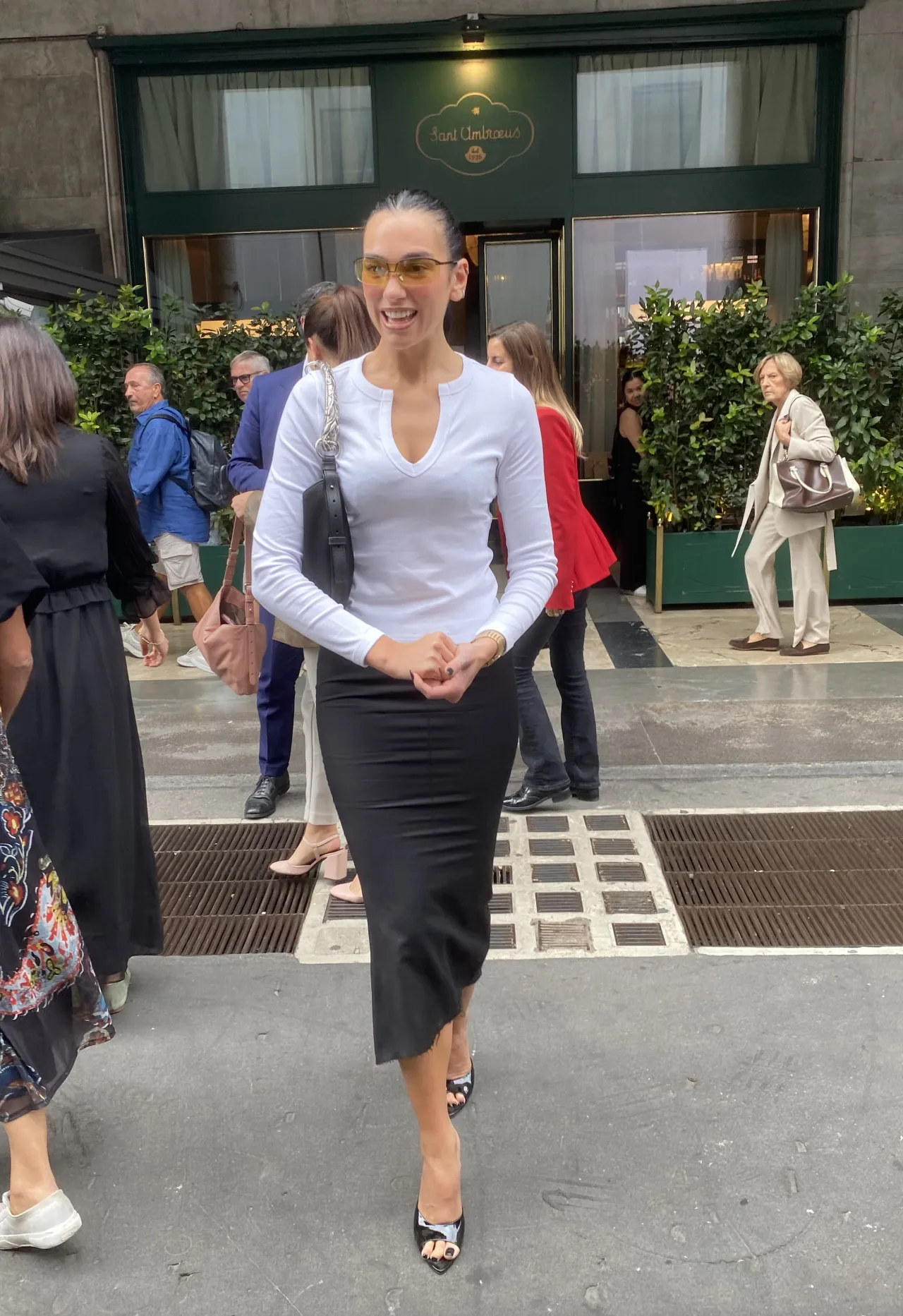 Dua Lipa Wears Flore Flore and Matieres Fecales