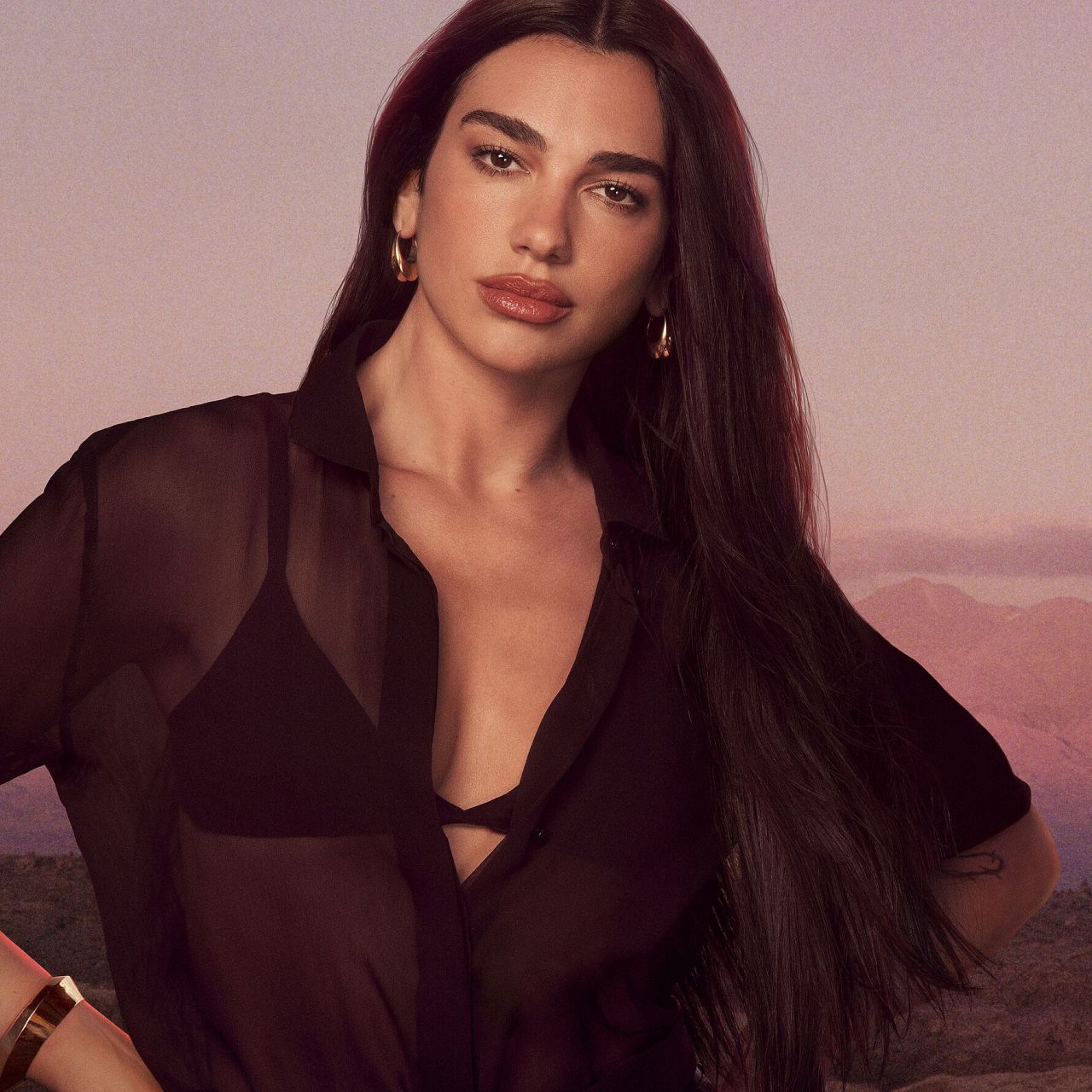 Dua Lipa YSL Libre Berry Crush Campaign 2026 (1280×1280)