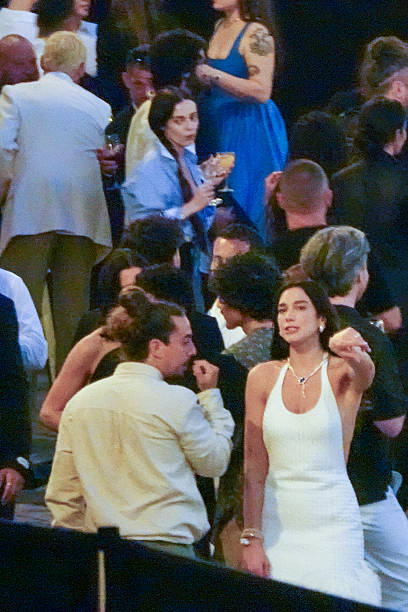 Singer Dua Lipa is Seen Ahead of Dua Lipa and Call