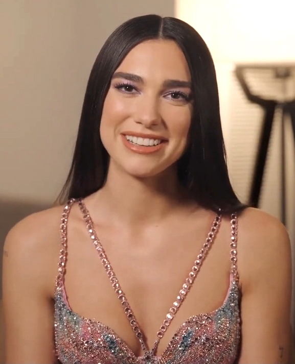 Warner Music Interview with Dua Lipa in 2021 (577×713)